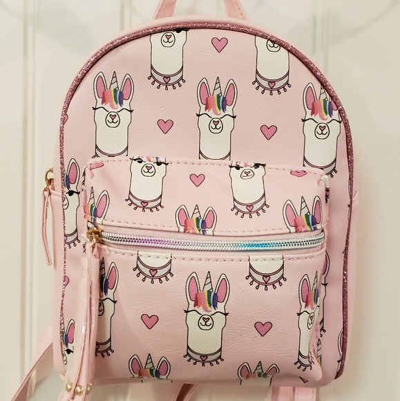 llama mini backpack